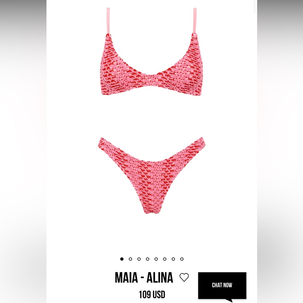 Triangl bikini set, never worn, tags still on.